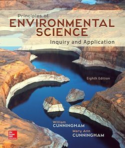 Principles of Environmental Science – Inquiry and Applications, 8th Ed. Cunningham and Cunningham