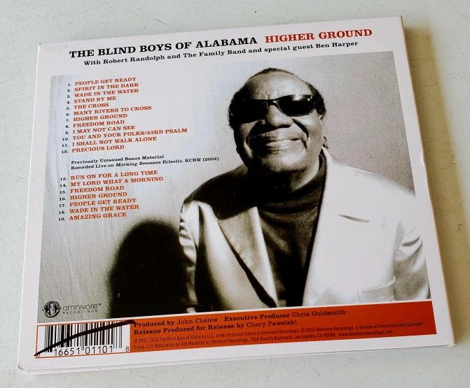 Blind Boys of Alabama CD "Higher Ground"