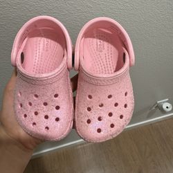 Pink Toddler Crocs