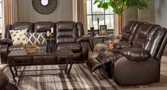 Reclining Sofa and Loveseat