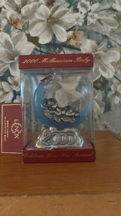 2000 millennium baby collectible ornament by Lennox