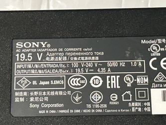 Sony LCD TV adapter ACDP -085N02