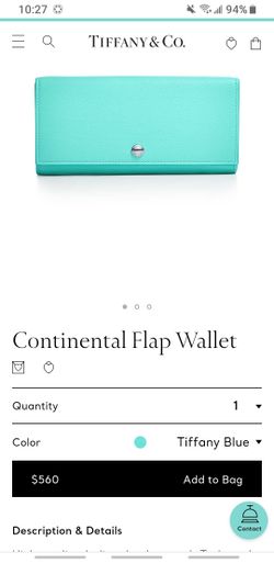 Tiffany and co wallet *new*