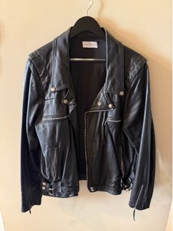 Authentic John Elliot Doublure Leather Moto Riders Jacket