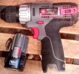 Porter-Cable 12V Lithium-Ion Cordless Drill/Driver with Battery - Excellent Condition! ⚡