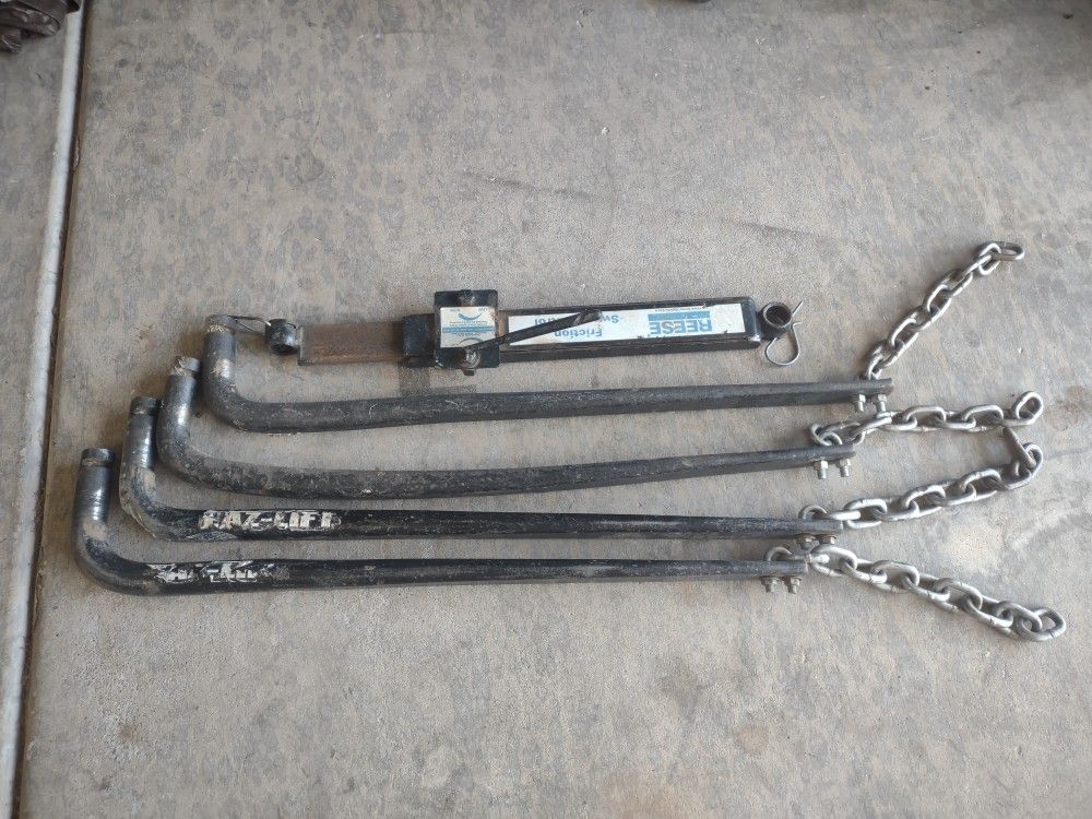 Round Tow Bars And Sway Bar