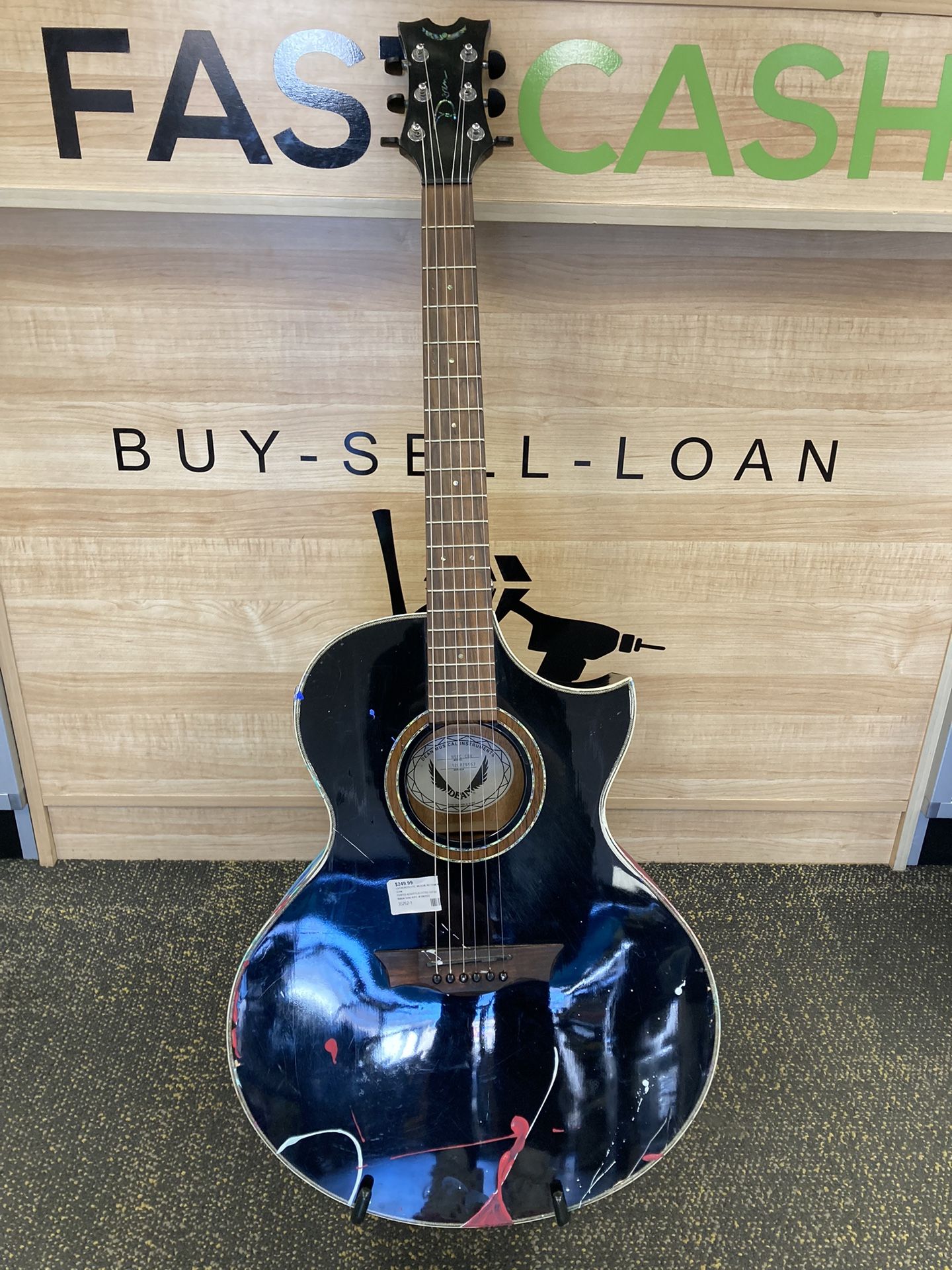 Natural Series NSFC PAINTED ACOUSTIC/ELECTRIC GUITAR