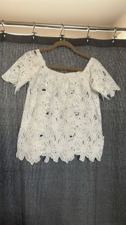 CUTE TOP WORN ONCE SIZE LARGE 