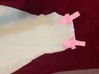 Light green and pink Bonnie Jean girls dress size 16
