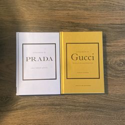 Prada & Gucci History Books