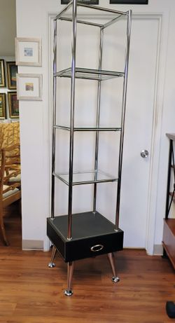 4-Tier Bookshelf With Drawer 