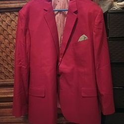 Red Stafford Blazer Size 40 $45