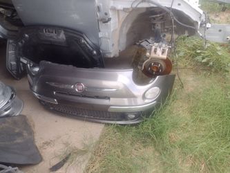 Front bumper fenders hood seats fiat 500