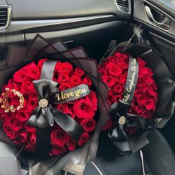 Valentines Day Bouquet Ramo Buchon 