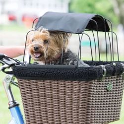 Pet-Pilot MAX Wicker Basket For Dogs Or Cats