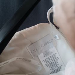 White Wedding Dress Size 10 Only Worn Once