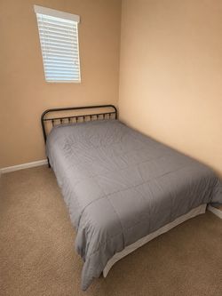Full size mattress + bed frame