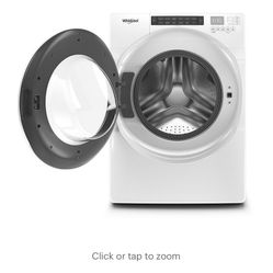 Whirlpool - 4.3 Cu. Ft. High Efficiency Stackable Front Load Washer with 35 Cycle Options - White  Washer and Dryer $800.00 for both . In excellent co
