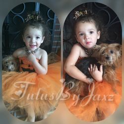 Pumkin tutu dress