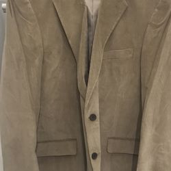 Sport Coat Mens Corduroy 48L