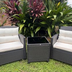 Outdoor Wicker Patio Set / Outdoor Furniture 