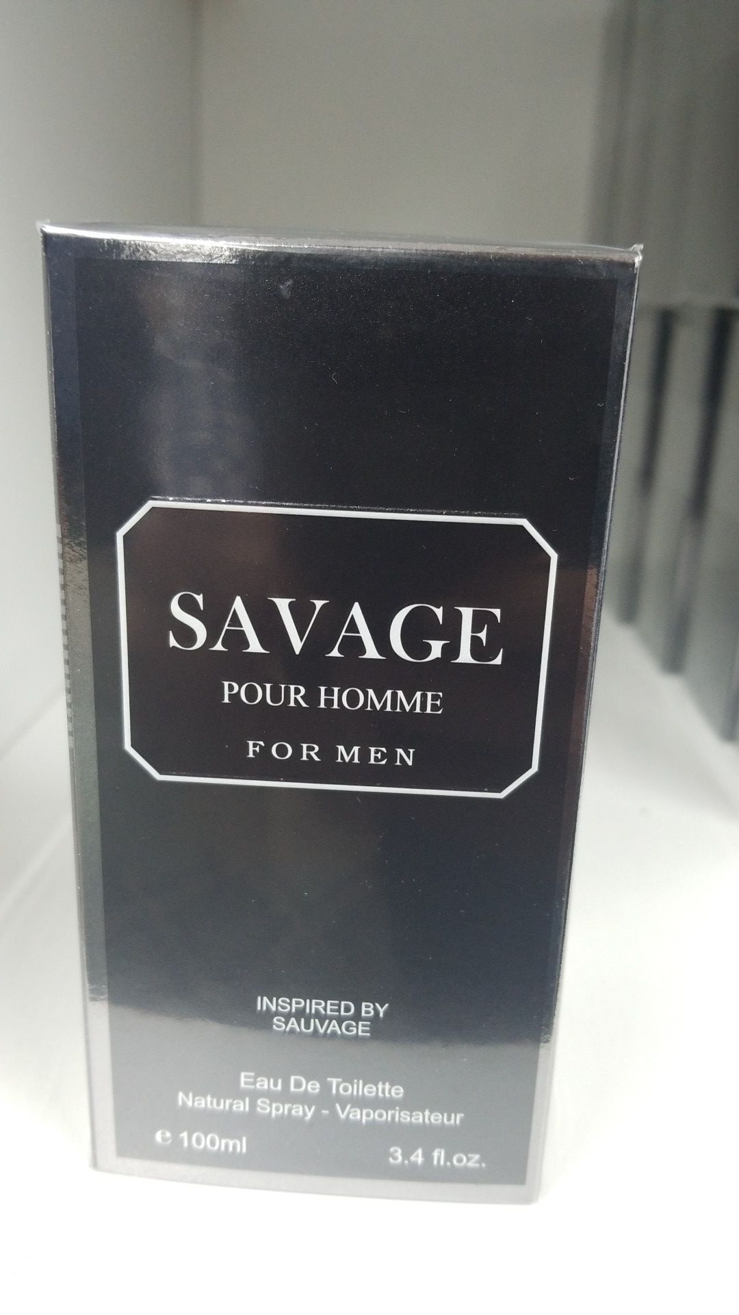 Brand new mens cologne SAVAGE impression of Dior Sauvage