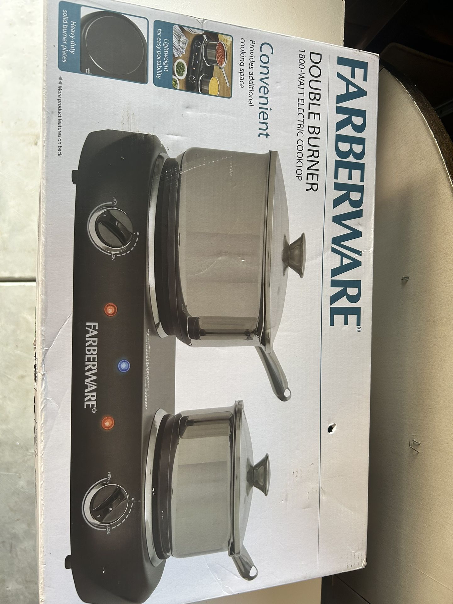 Electric Double Burner 
