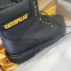 Sz 9 CATERPILLAR STEEL TOE WORK BOOTS