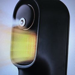 Geek - Personal Desktop Space Heater with Humidifier-BLACK 