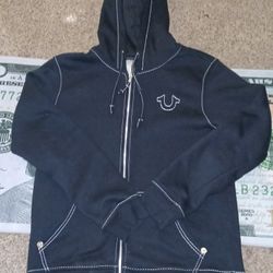 Black True Religion Hoodie