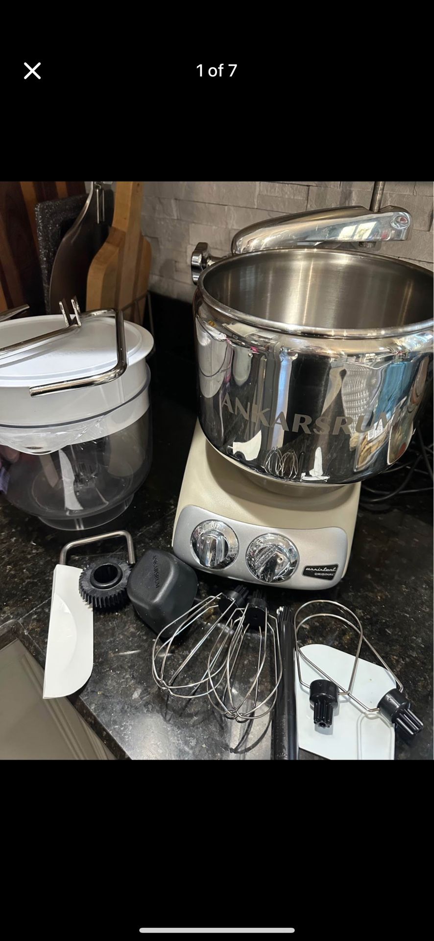 Ankarsrum Original Stand Mixer, AKM6230, Harmony beige Original Stand Mixer
