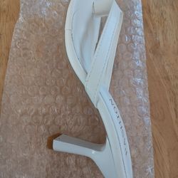 Brand New White Sandals $12.00