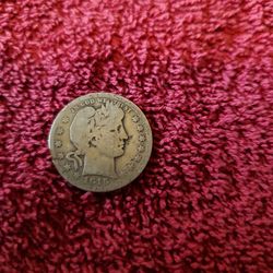 1915 Barber  Quarter