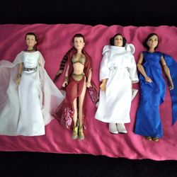 Star Wars Princess Leia Doll's And Wonder Women 