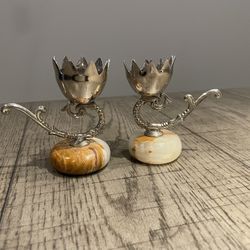 Egg Cups with Onyx Base