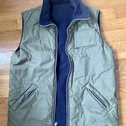 Quicksilver Vest Olive Green