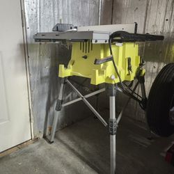 Ryobi 10” Table Saw w/collapsible Stand

