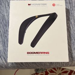 Boomerang Personal Wearable Speaker 