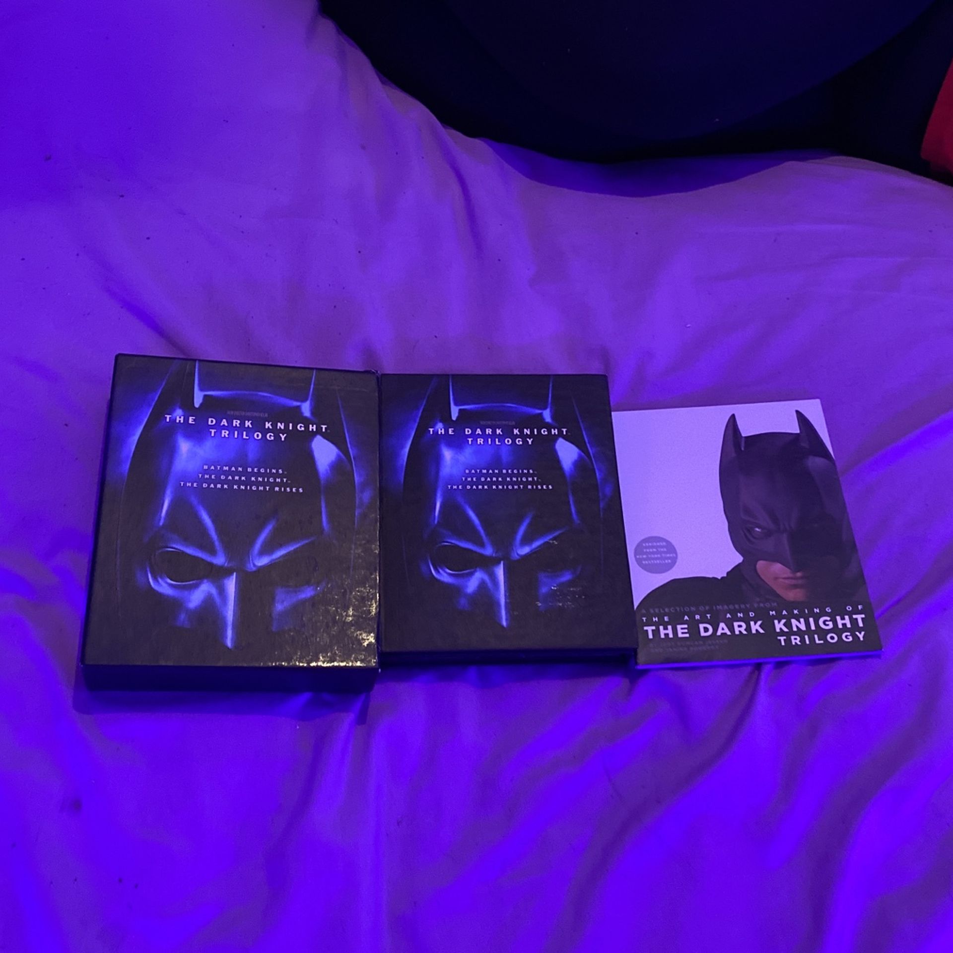 Batman Dark Night Trilogy Blue Ray Collectors Edition