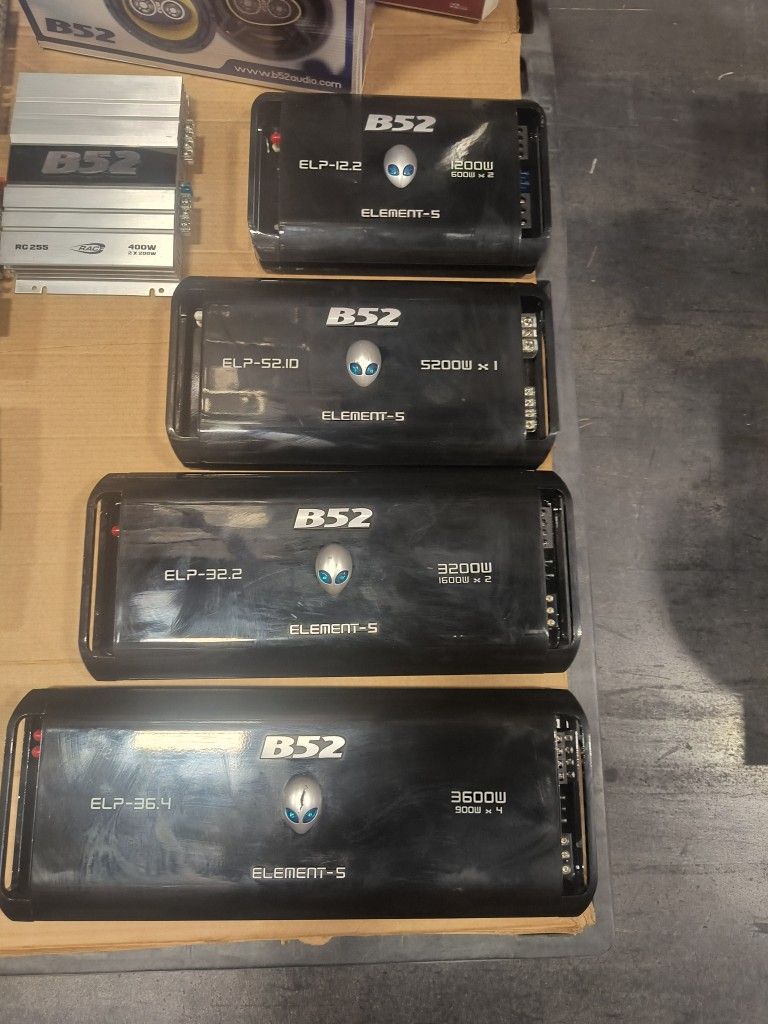 Car Amplifiers B52