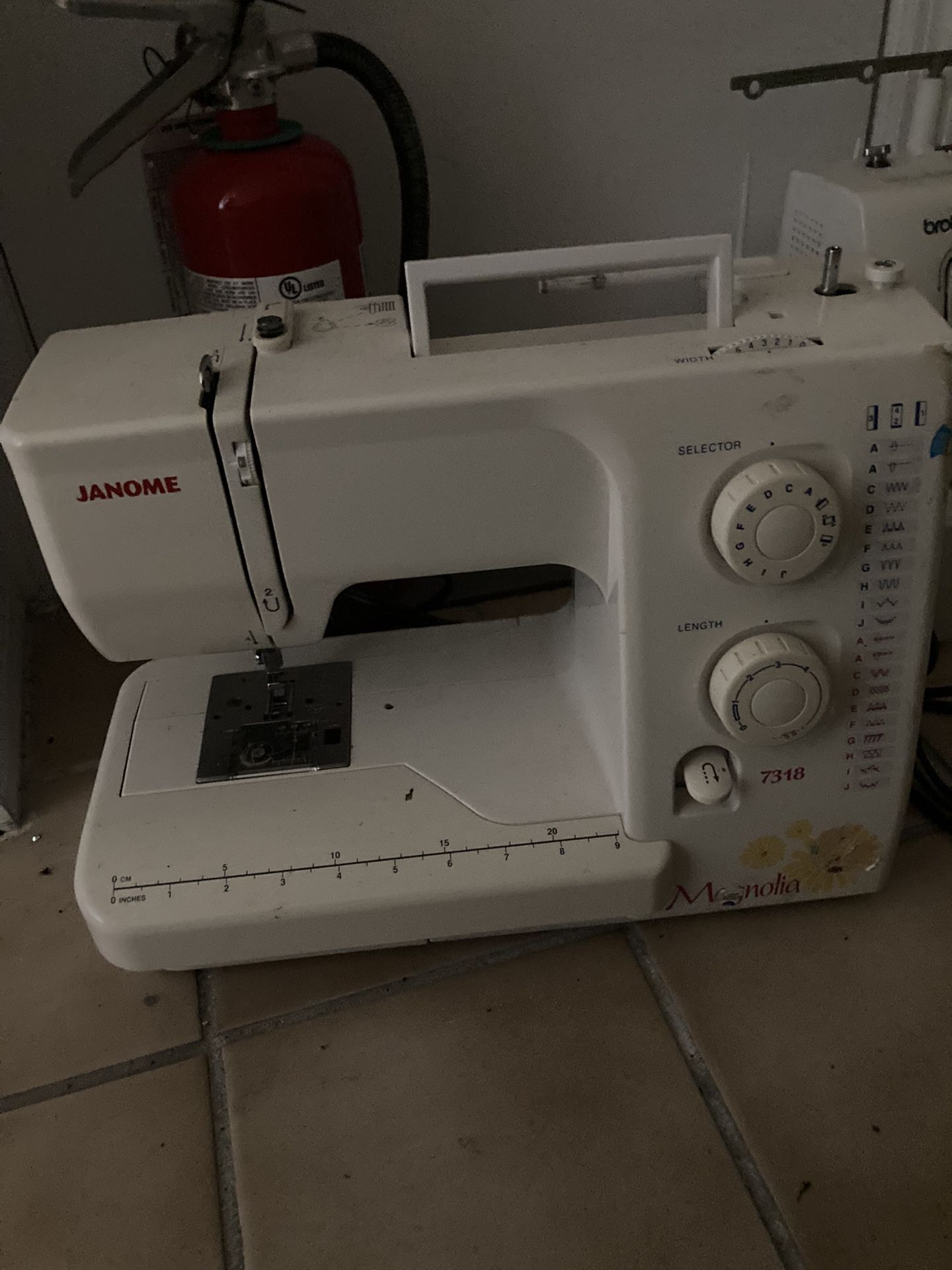 Sewing Machine Janome 7318