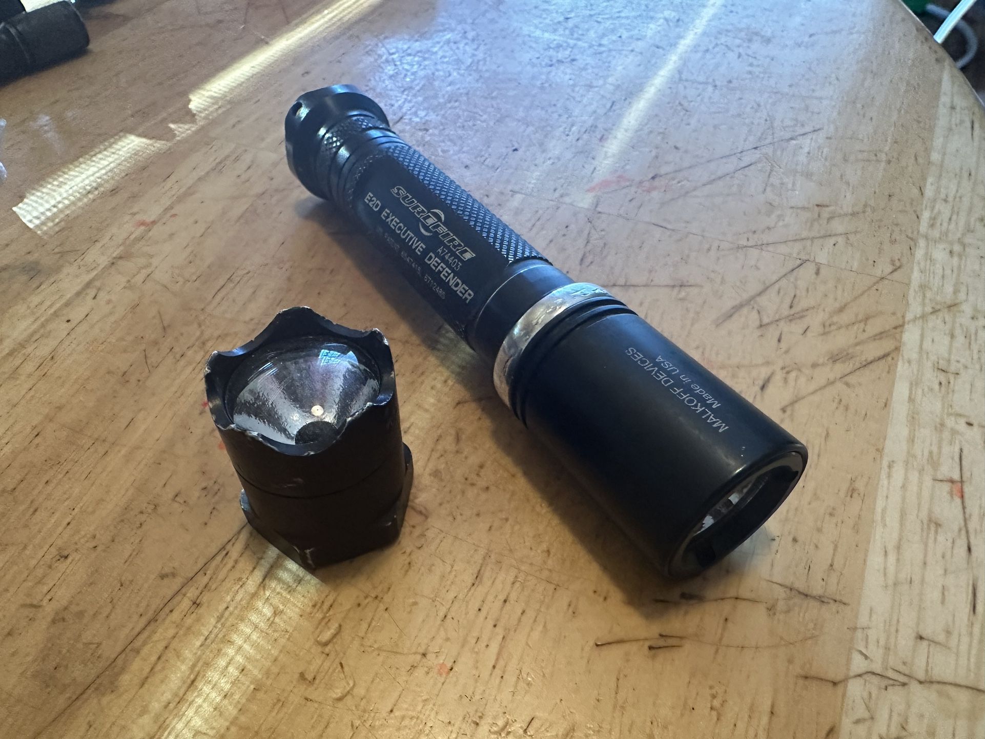 Surefire E2d With Malkoff LED Head