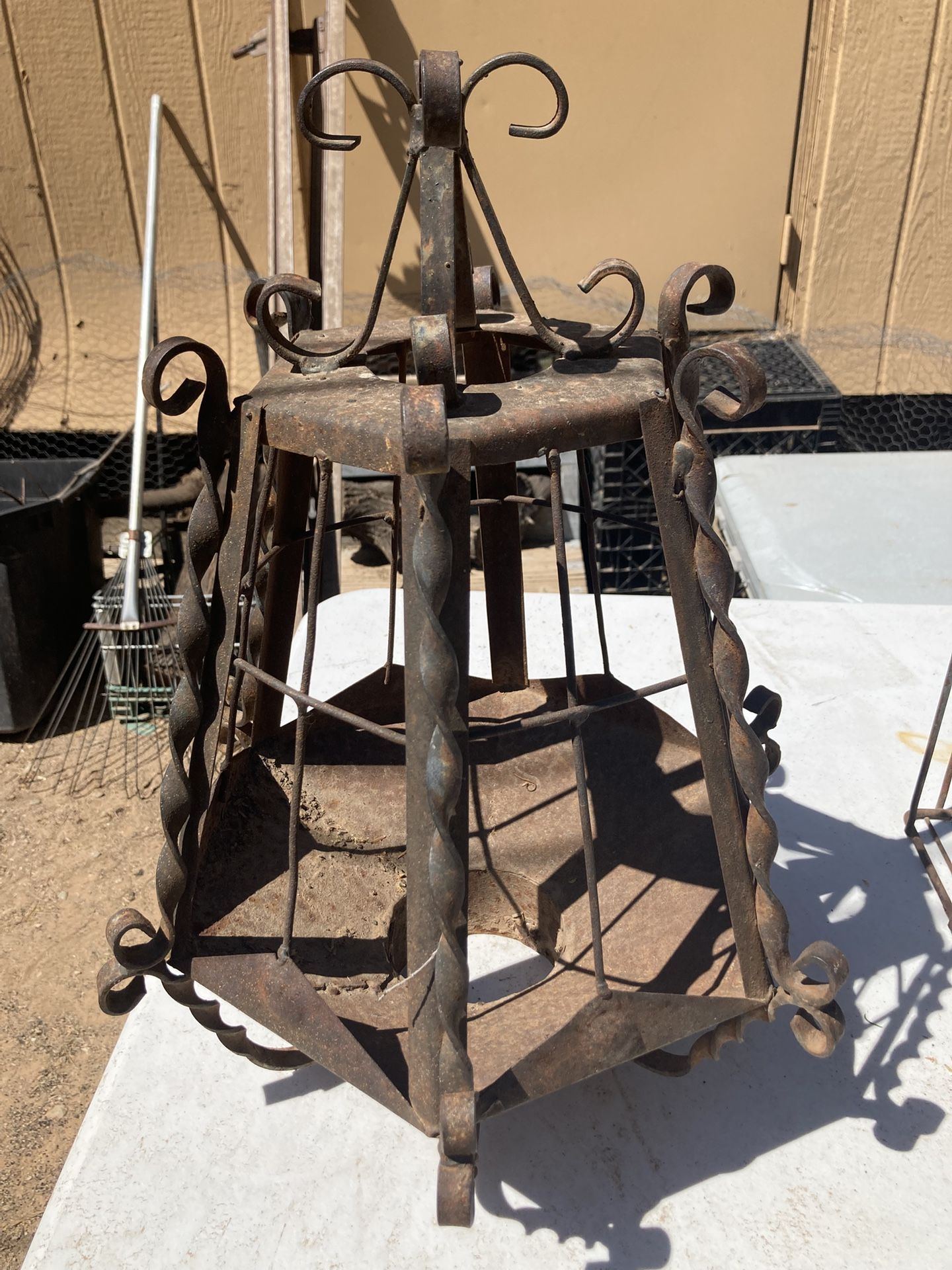 Antique Hanging Light Fixture