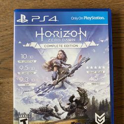 PS4 Horizon Zero Dawn Complete Edition 