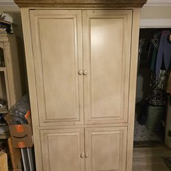 FREE shelves and hutch