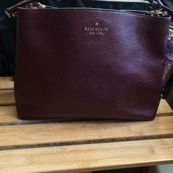 Kate Spade New York, Burgundy, Large Purse