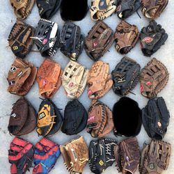 Baseball Gloves . Have More Gloves And Bats Available As Well As Softball Equipment. Check out my Profile page . $70 each firm