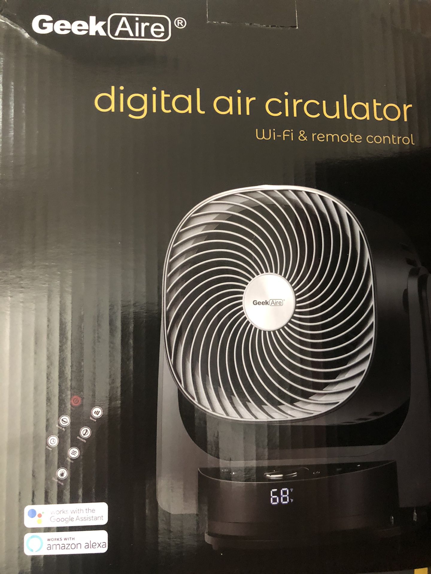 Geek Aire AF1s desk Floor oscillating fan
