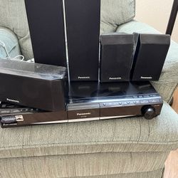 Panasonic Speaker Surround Sound System 5 Speakers