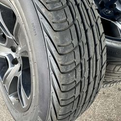 BRAND NEW SET OF RIMS AND TITRS 139.7MM 6 5.5  